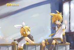 镜音双子漫画,镜音双子的奇幻冒险之旅